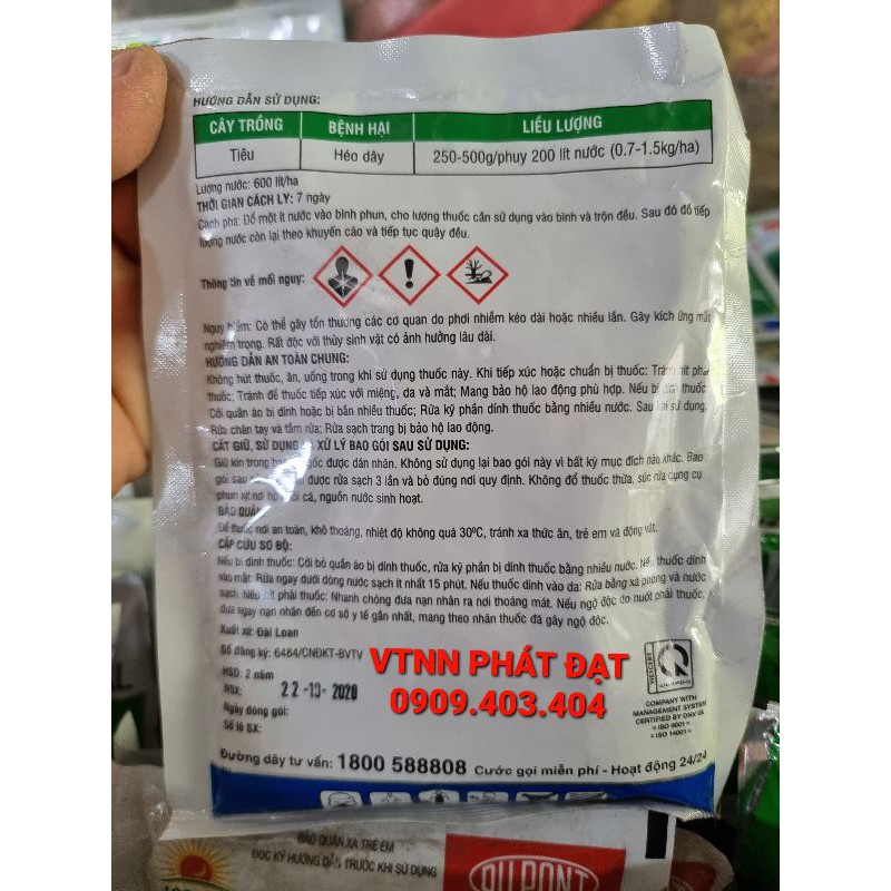 Thuốc Trừ Bệnh Cây Cao Cấp CUZATE M8 72WP