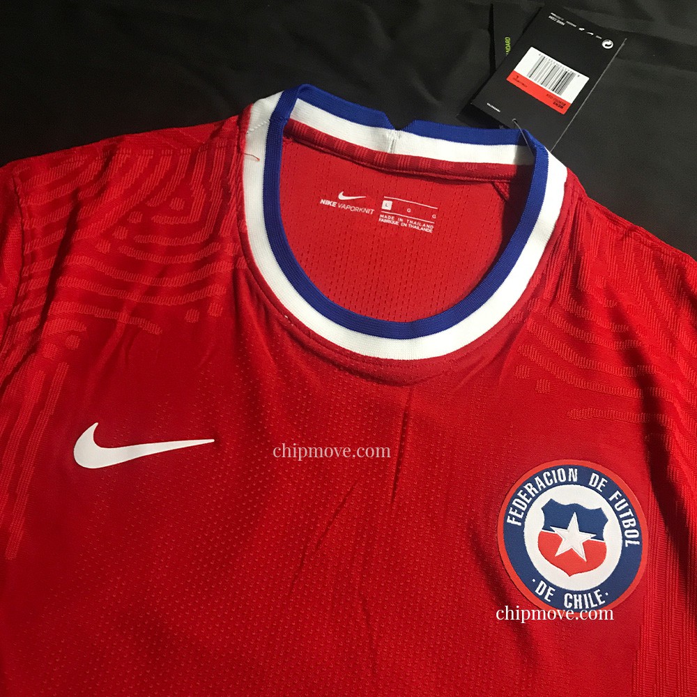 Áo bóng đá tuyển Chile đỏ 2020 Player sân nhà Thái cao cấp