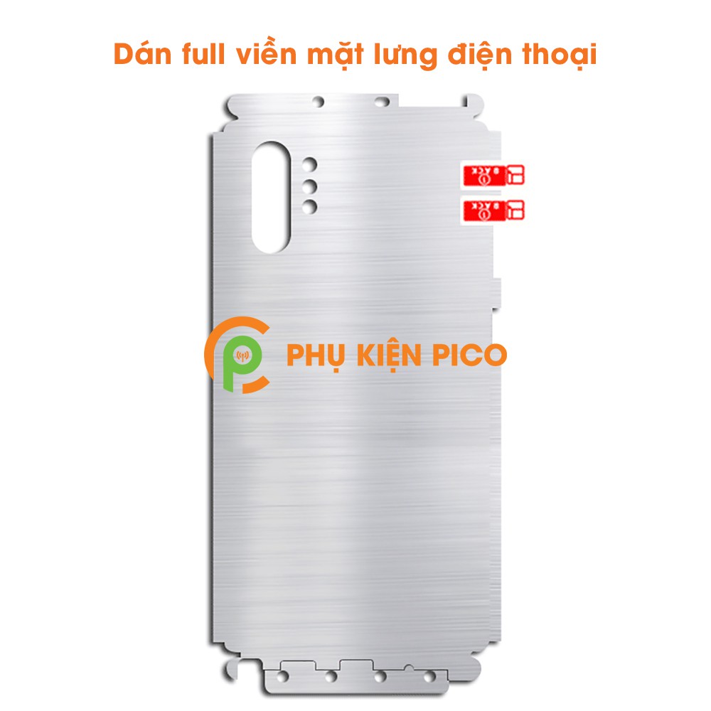 Dán lưng Samsung Galaxy Note 10 Plus full mặt lưng dẻo trong suốt PPF tự phục hồi vết xước