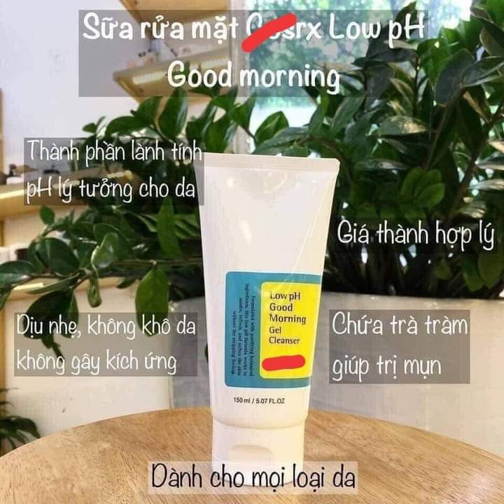 Sữa Rửa Mặt Cosrx Low PH Morning