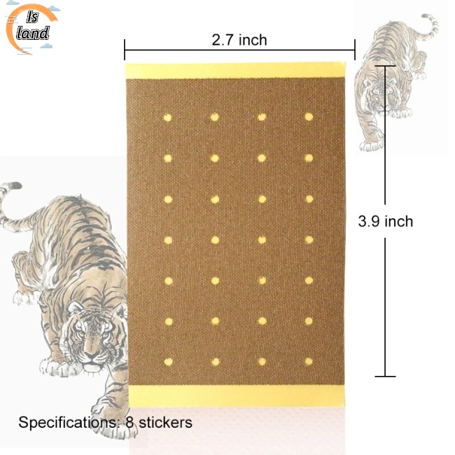 Set 8 Miếng Dán Giảm Đau Lưng Cao Cấp Tiện Dụng