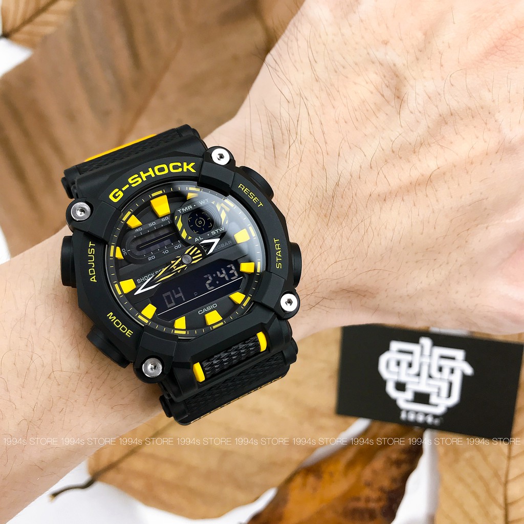 Đồng hồ nam Casio G-SHOCK GA-900 / GA-900A-1A9 chống va đập chính hãng