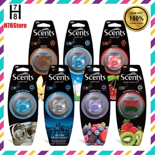 Nước hoa kẹp cửa gió ô tô scents vent oil scents vent oil