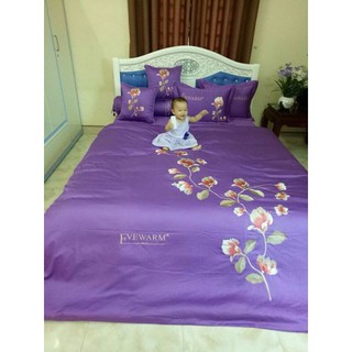 CHĂN GA GỐI CƯỚI COTTON LỤA