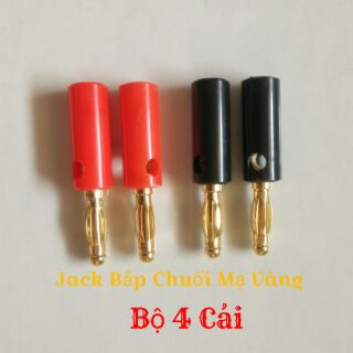 Combo 4 Jack Bắp Chuối Bằng Đồng Xịn