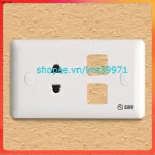 Mặt 1 ổ và 2 lỗ Sino S19