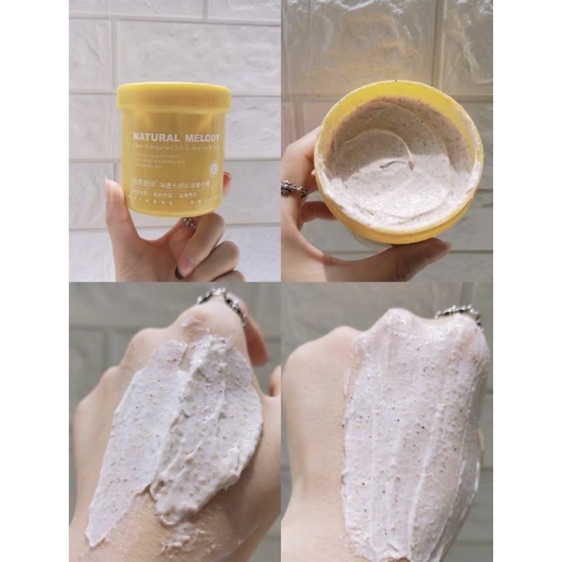 Sa-le Sáp Tẩy Da Chết Body Melody Tự Nhiên