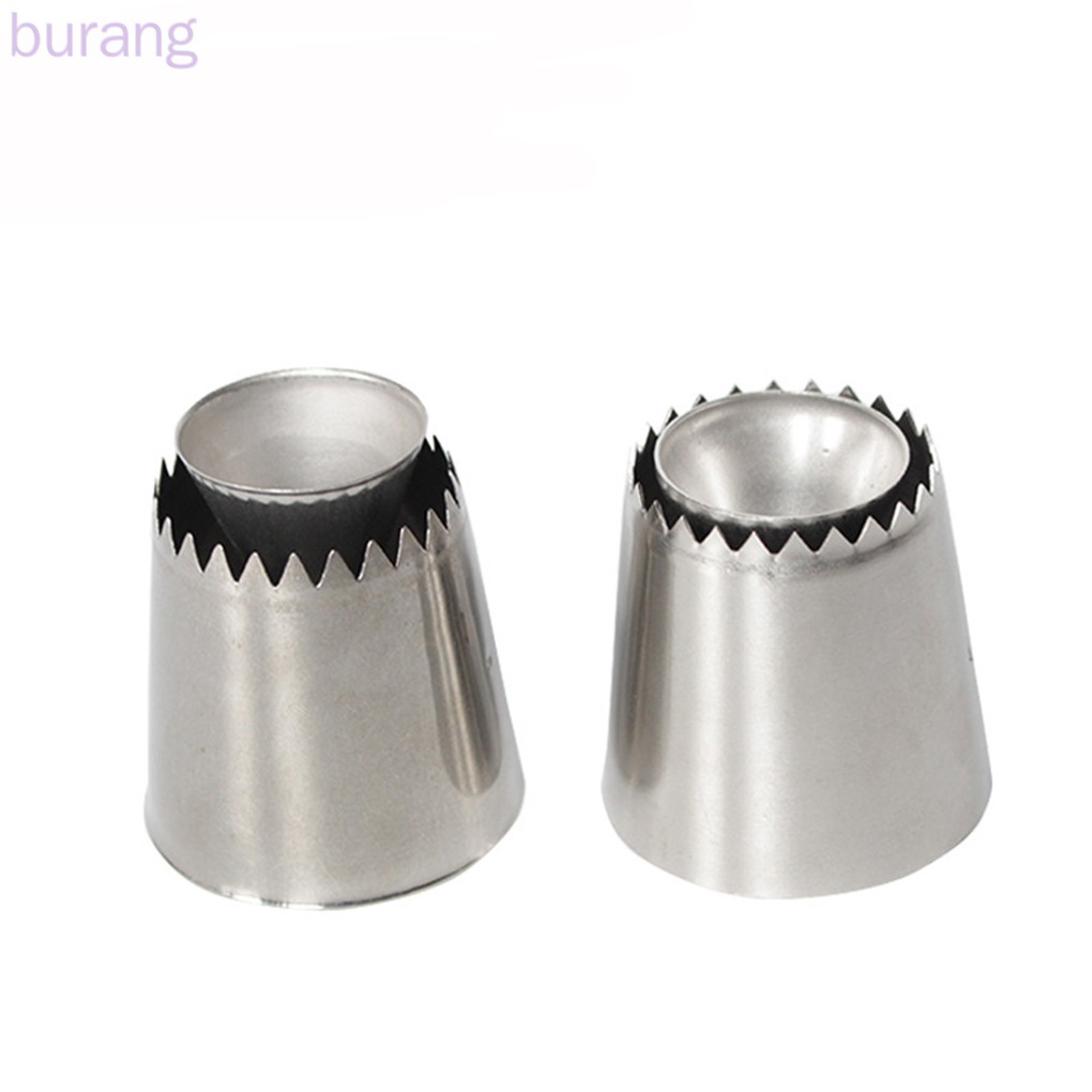 Đuôi bắt bông kem trang trí bánh kem bằng thép không gỉ bền bỉ dễ dùng