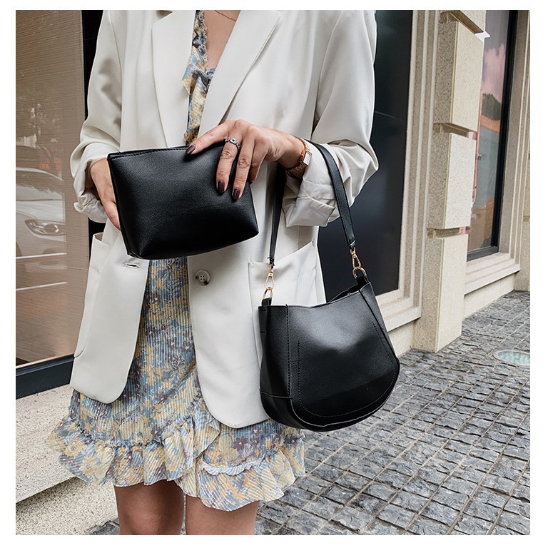 Túi Đeo Vai Thanh Lịch Kiểu Nhật Thời Trang Cho Nữ