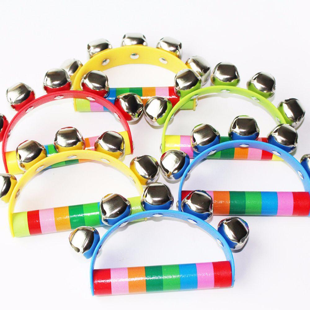 Lục Lạc Cầm Tay 5 Thanh Lục Lạc Đồ Chơi Âm Nhạc Cho Bé