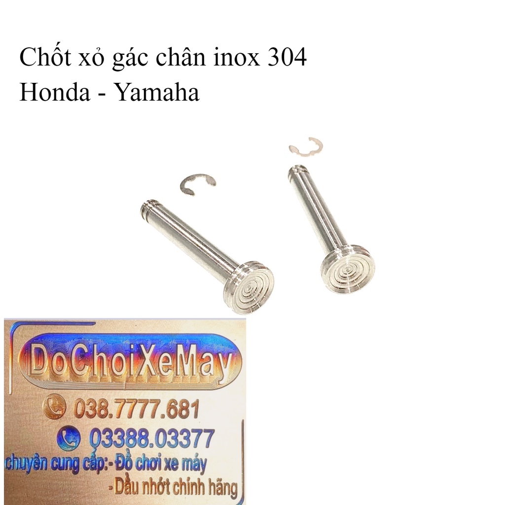 Cốt Xỏ Gác Chân cho dòng xe Honda Yamaha thông dụng các dòng xe Mẫu Xoáy Thái . DoChoiXeMay