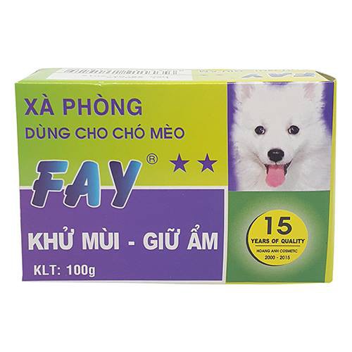 Xà bông tắm Fay dành cho chó mèo