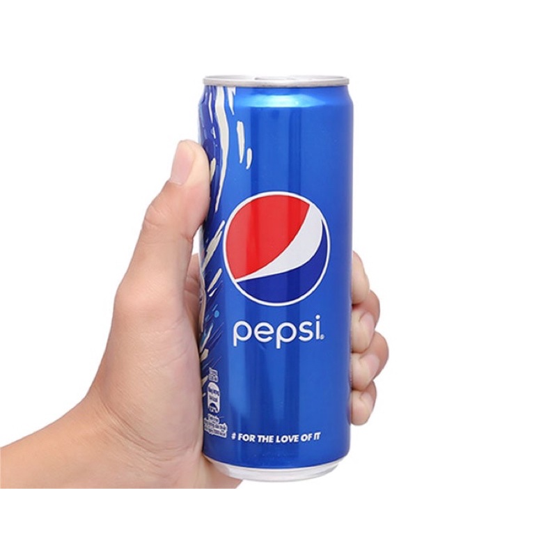 1 lon Nước ngọt giải khát có gas Pepsi lon 330ml