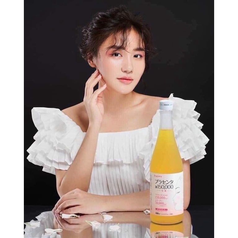 Nước uống nhau thai Fracora Placenta Liquid 150,000mg Nhật Bản