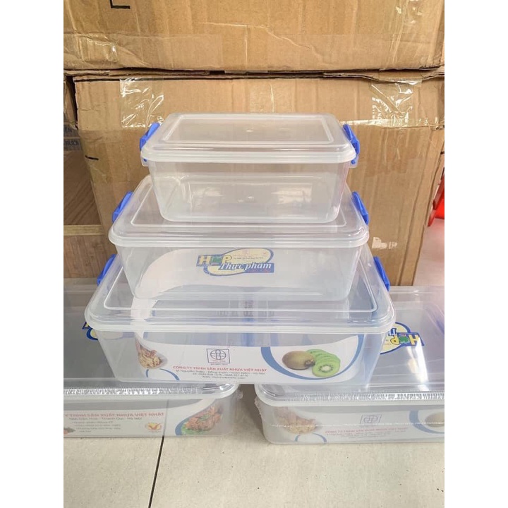 SET 3 HỘP NHỰA – VIỆT NHẬT CHỮ NHẬT