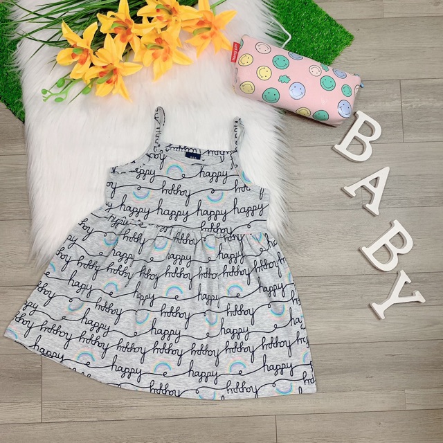 Váy Bé Gái ❤️ Đầm Bé Gái cotton xuất dư mềm mát 10-26kg