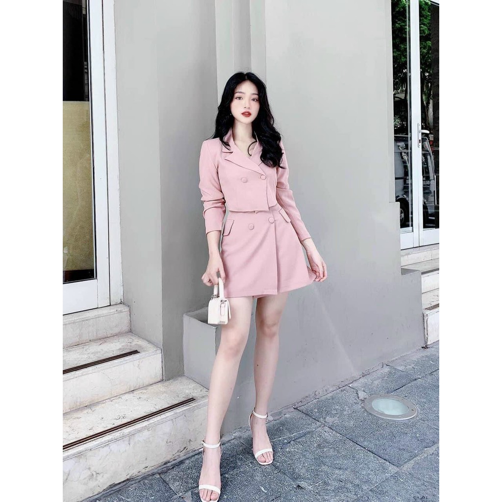 Set áo vest phối nút x chân váy 🤩🤩 NEW NEW NEW . :fallen_leaf::fallen_leaf::fallen_leaf: Lên đồ với những kiểu set vest