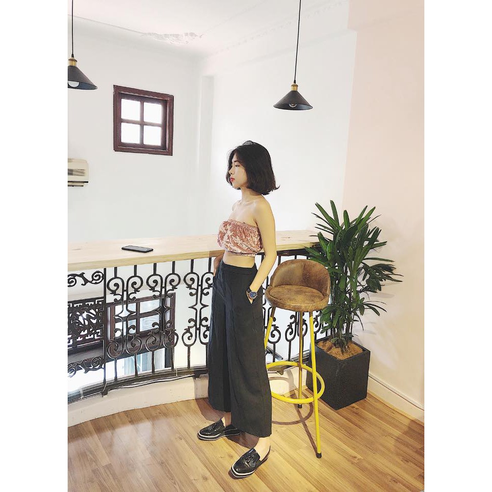 Croptop ống nhung | BigBuy360 - bigbuy360.vn