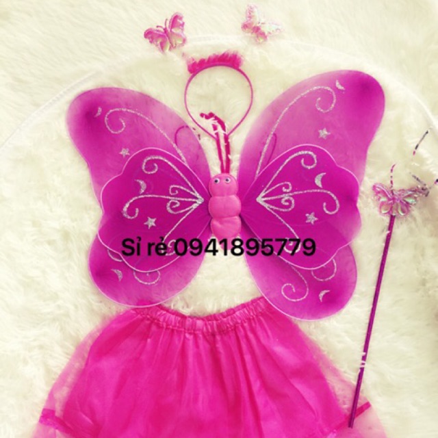 Cánh tiên váy set 4 chi tiết