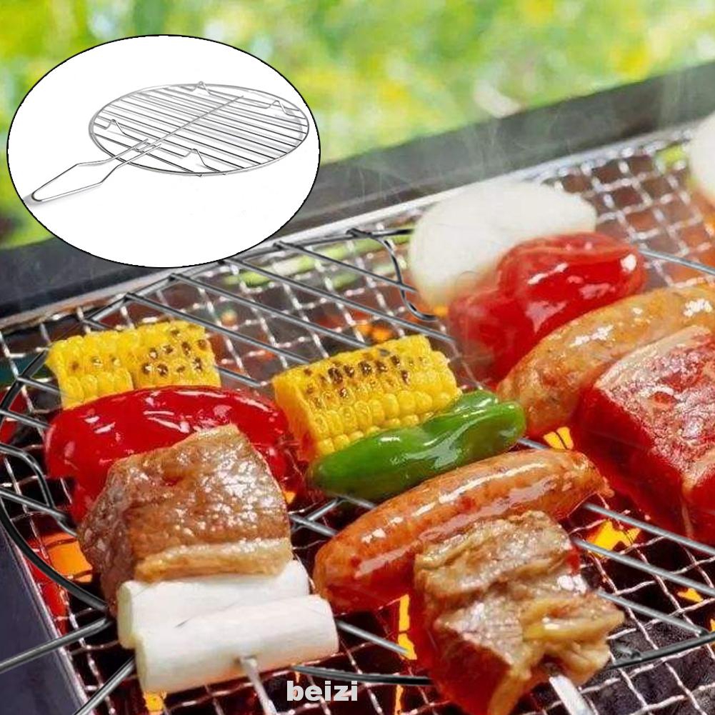 Vỉ Nướng Bbq Hình Tròn Bằng Thép Không Gỉ