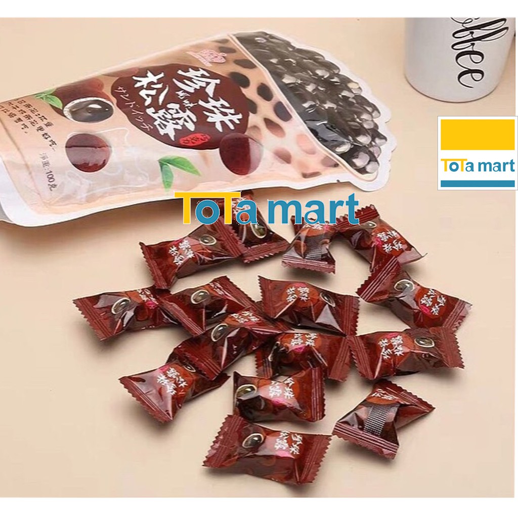 [Mã GROSALEHOT giảm 8% đơn 250K] (mới) Kẹo trà sữa trân châu Đài Loan 120g. | BigBuy360 - bigbuy360.vn