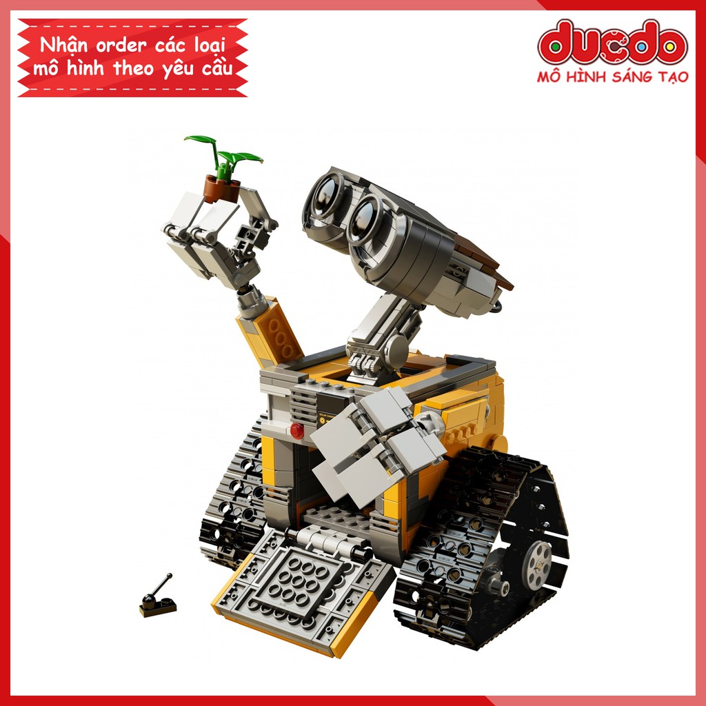 008 - 90101 Lắp ghép Người máy Disney Wall E - Đồ chơi Xếp hình Mô hình Ideas 21303 LEPIN 16003