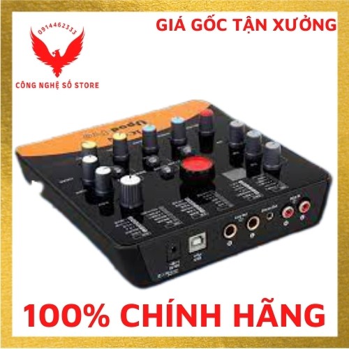 [Mã 44ELSALE2 giảm 7% đơn 300K] (Hàng có sẵn) Card âm thanh Hát Karaoke Thu Âm Live Stream Icon Upod Pro Chính Hãng