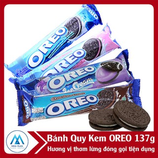 Bánh quy Oreo kem dâu/ kem lạnh/ kem Socola/ kem Vani 133g