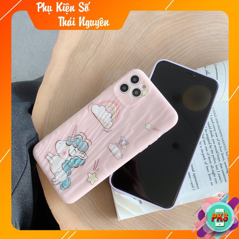 Ốp lưng iphone dẻo nhăn KÌ LÂN Sóng Lồi dành cho 6/6plus/6splus/7/7plus/8/8plus/x/xs/11/12/pro/max/plus