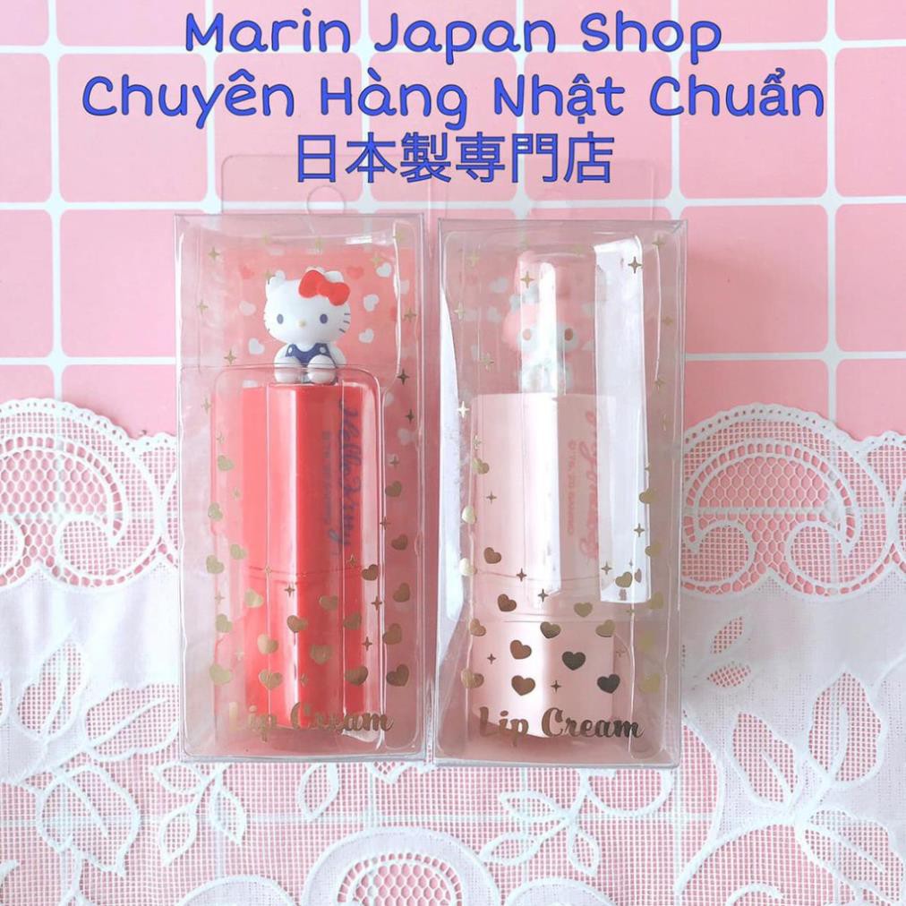 Son dưỡng ẩm bản siêu cute Lip Cream của Hello Kitty và My Melody Sanrio Nhật Bản