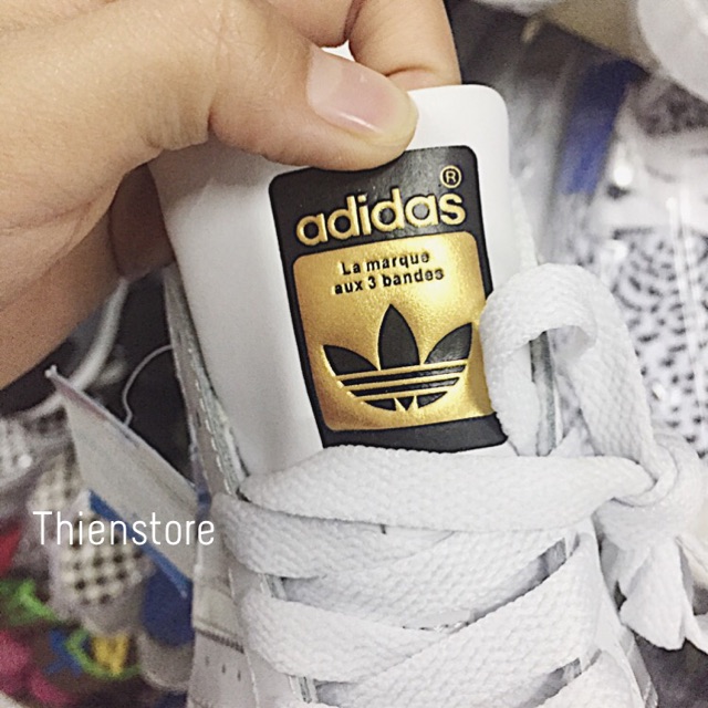 Giày thể thao Adidas Superstar White Silver