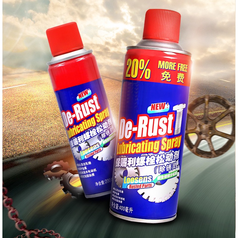 Chai xịt chống gỉ sét - bôi trơn - vệ sinh xe sên ốc vít xe máy 3in1 PT162