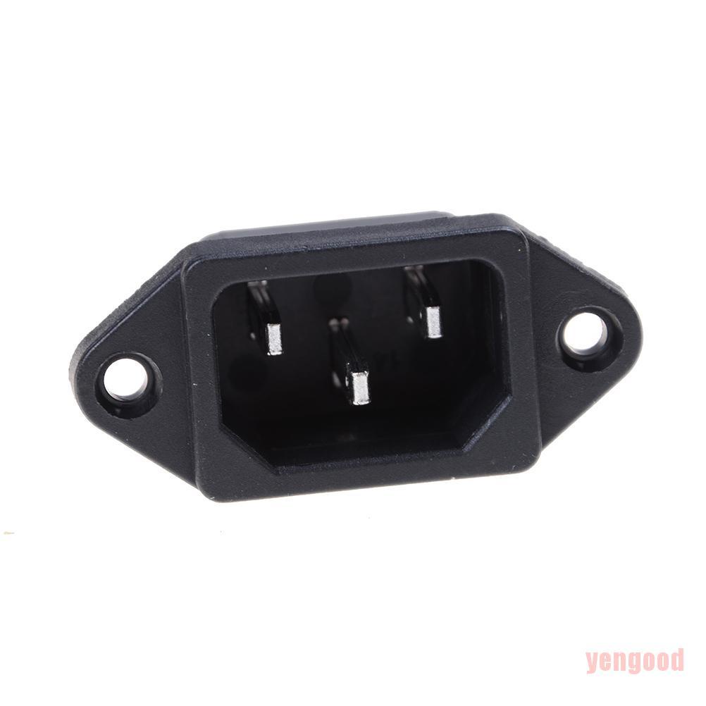 Bộ 5 Ổ Cắm Điện Iec 320 C14 Ac 250v 10a Chất Lượng Cao