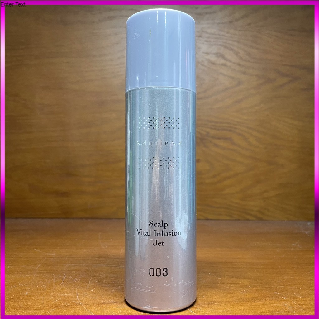 Xịt dưỡng da đầu ngăn rụng tóc Number Three 003 Muriem Crystal Scalp Vital Infusion Jet 160g