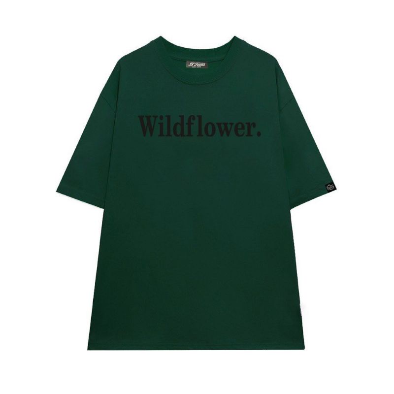 Áo thun Có sizeFull màutay lỡ unisex Wildflower