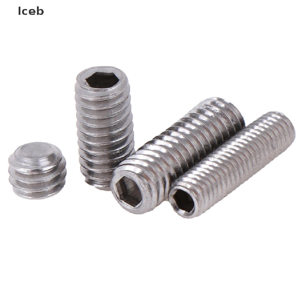 Bộ 50 Ốc Lục Giác Không Đầu M3 M4 2-35mm