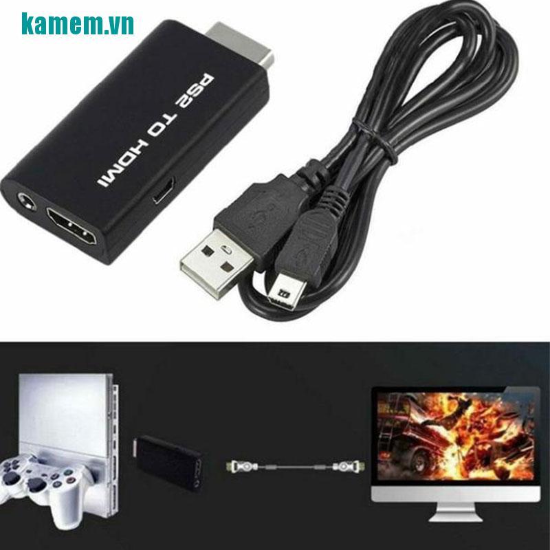 Đầu chuyển đổi Ps2 sang Hdmi có cổng âm thanh 3.5mm cho HDTV