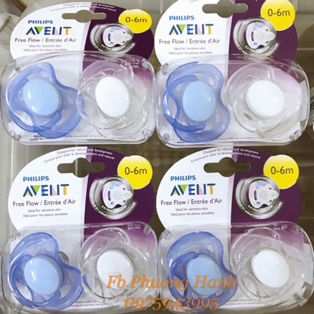 Ti giả Philip avent size từ 0 đến 6 tháng