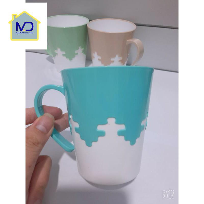 Cốc uống nước phối màu cao cấp