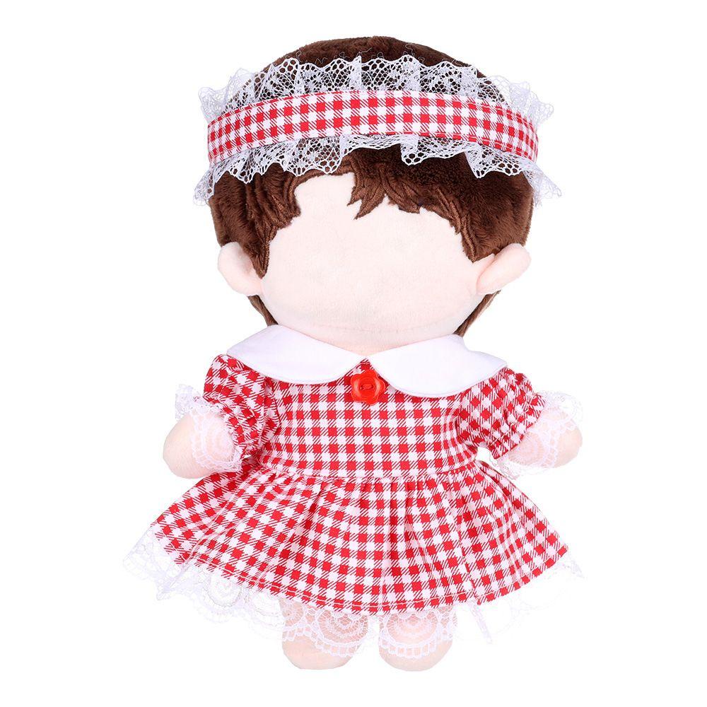 CLEVER Búp Bê 20CM Vải Cotton Họa Tiết Hoạt Hình Dễ Thương