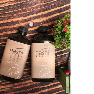 Bộ Dầu Gội Xả - Dầu Gội Cặp Cao Cấp Nashi 500ml