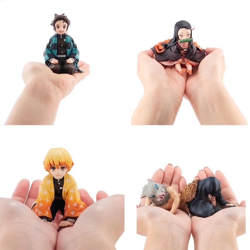 Mô hình  Kimetsu No Yaiba nhiều thành viên Kanao, Nezuko, Tanjiro,Zenitsu, Inosuke, Rengoku..