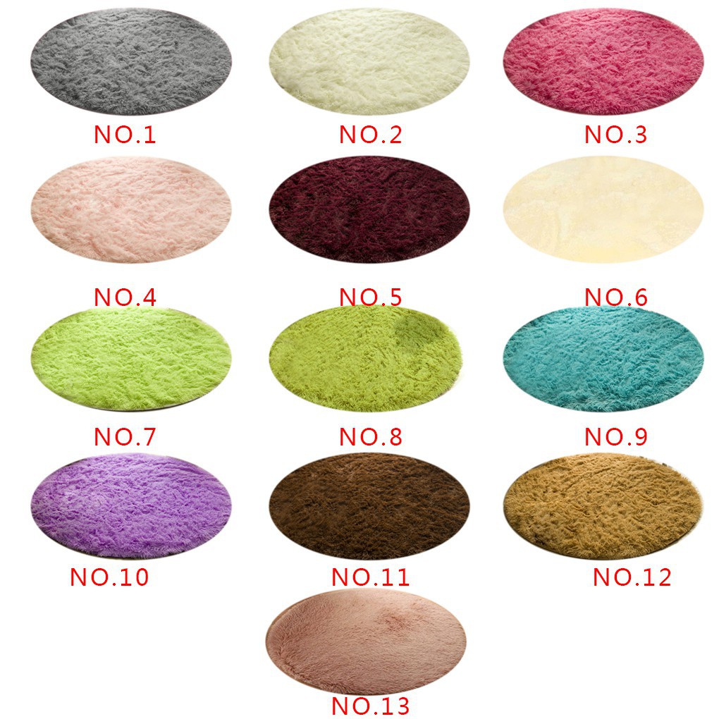 Thảm lông lót sàn chống trơn cho phòng khách/ phòng ngủ