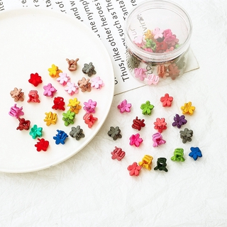 Kẹp Tóc Hình Bông Hoa Mini Dễ Thương Phong Cách Hàn Quốc