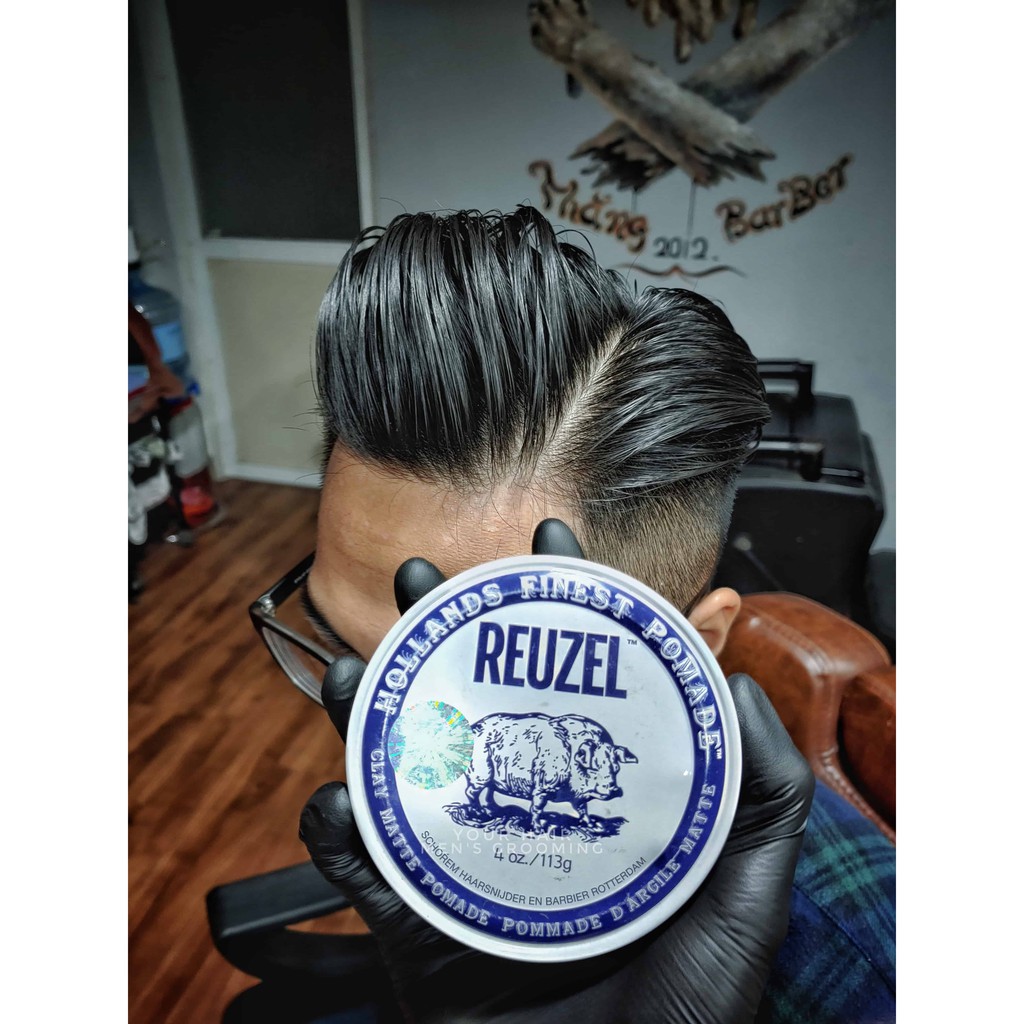 Sáp tạo kiểu Reuzel Clay Matte Pomade - 35gr