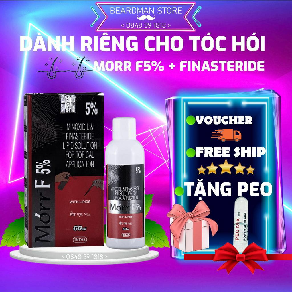 Combo Mọc Tóc: 1 Morr F5% + 1 Biotin + 1 DHT Ấn Độ