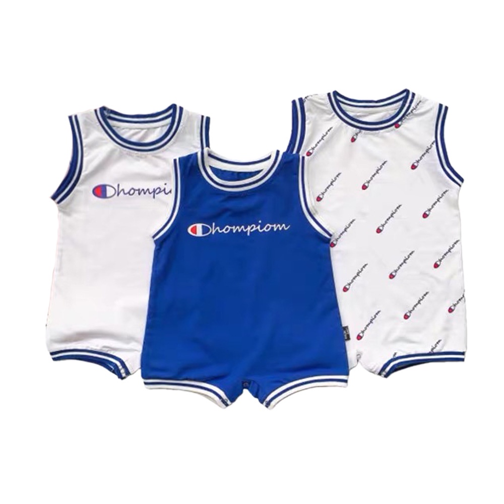 Áo Liền Quần Không Tay Thời Trang Mùa Hè Dành Cho Bé Trai Mới Sinh 0-24 Tháng Tuổi