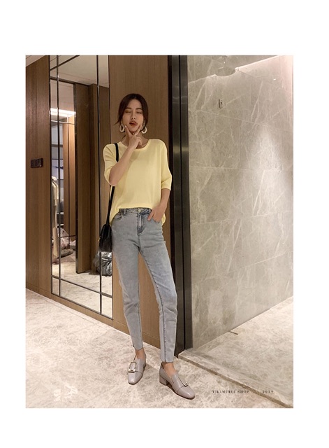 Giày bệt gót vuông ORDER