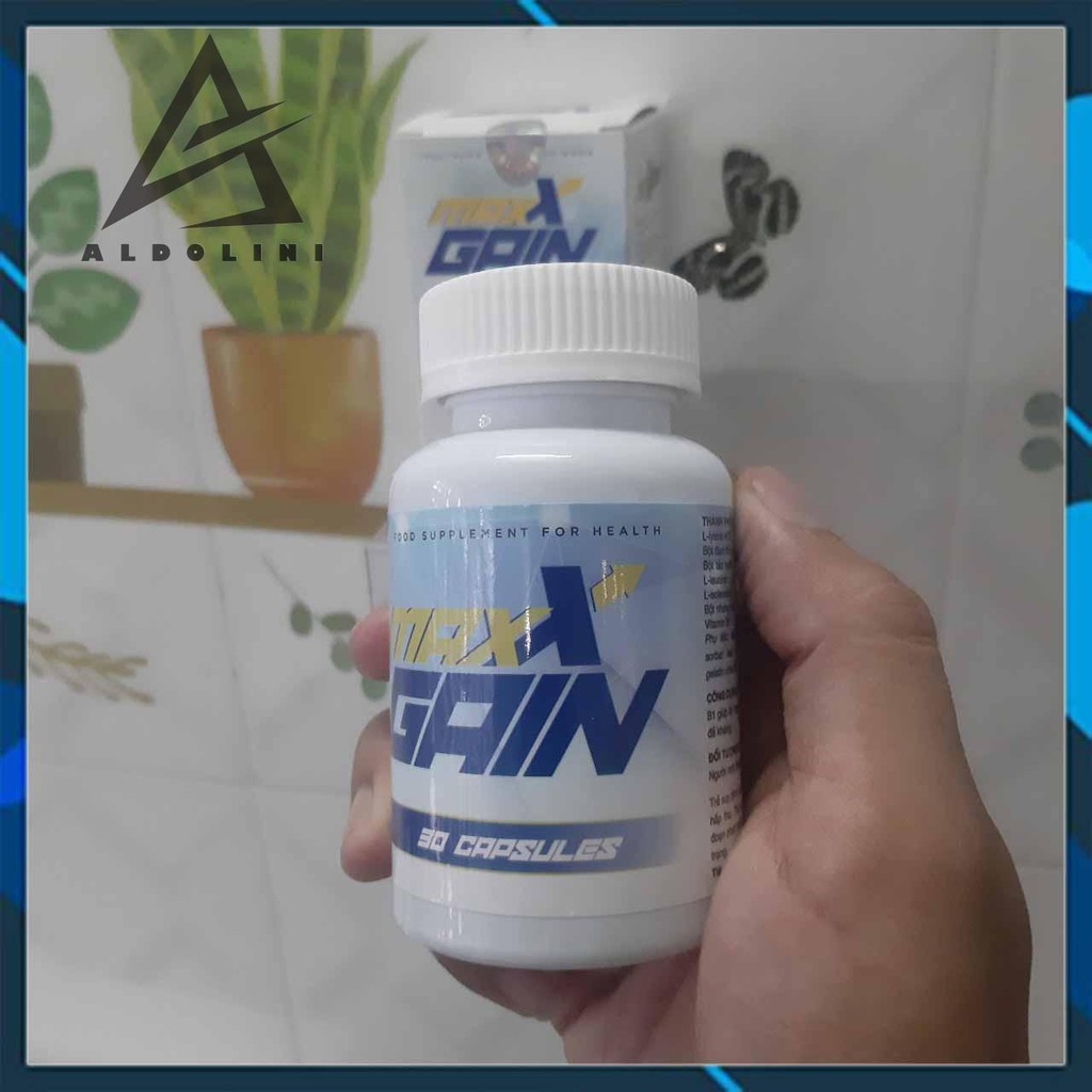 VIÊN TĂNG CÂN MAXX GAIN - Đạt Cân Nặng Chuẩn Cơ Thể Tăng Trưởng Nhanh Chóng Ngăn Ngừa Suy Dinh Dưỡng - CHÍNH HÃNG HỘP 30 | BigBuy360 - bigbuy360.vn