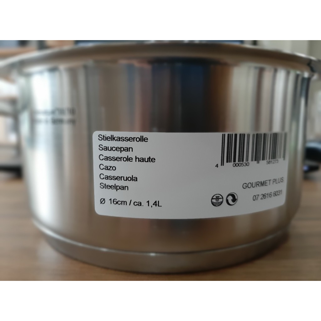 Bộ nồi WMF Gourmet Plus 5 món [Made in Germany]